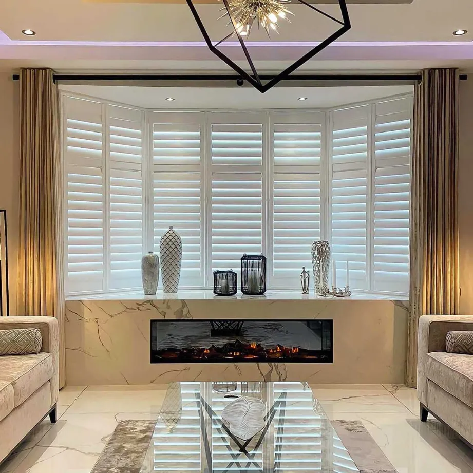 Perfect window shutters for living room dubai