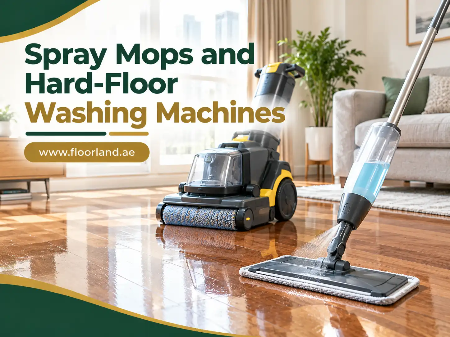 Spray Mops and Hard-Floor Washing Machines