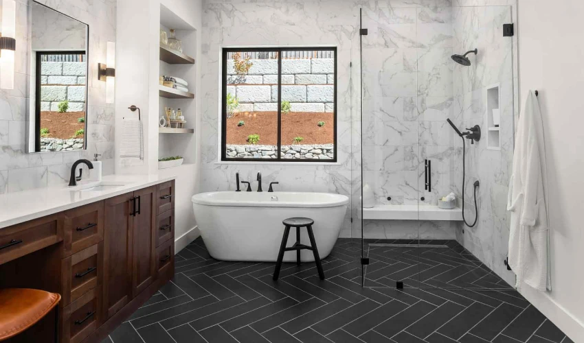 The Best Bathroom Floor Materials, Compared