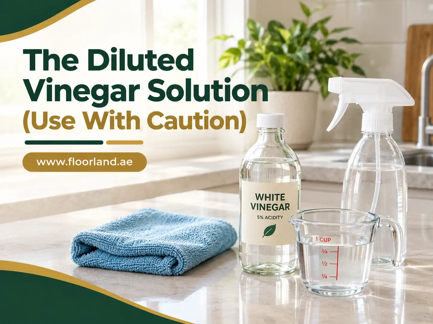 The Diluted Vinegar Solution (Use With Caution)