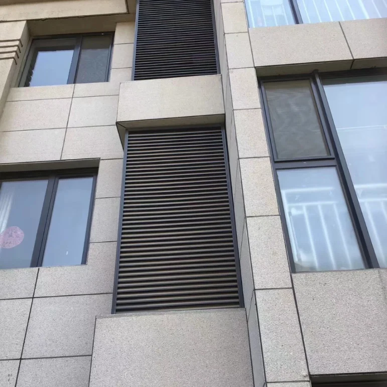 Weather Resistant Aluminium Shutters Dubai