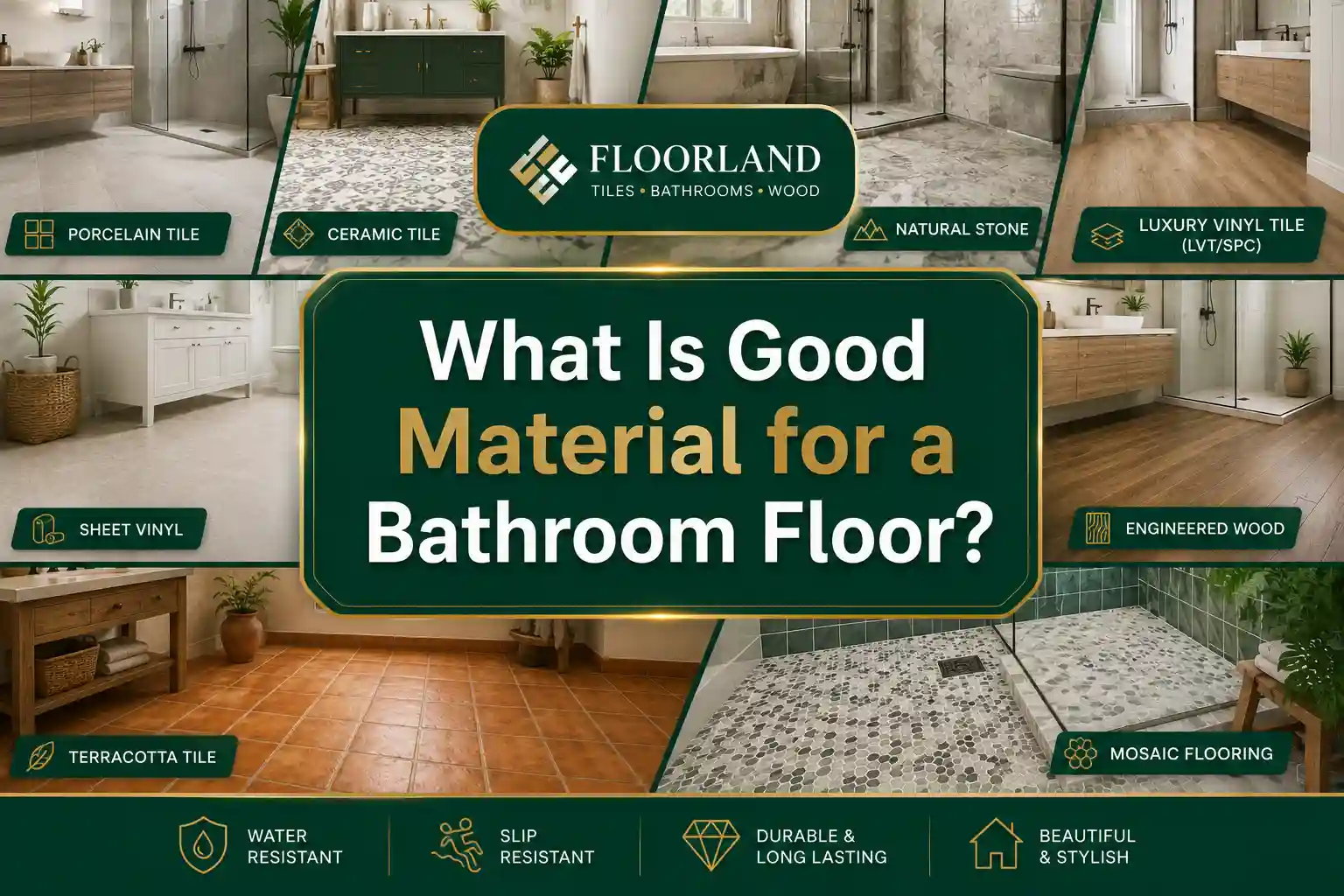 What Is Good Material for a Bathroom Floor A Practical Guide