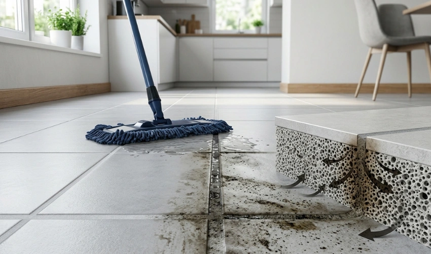 Why Grout Gets Dirty in The First Place