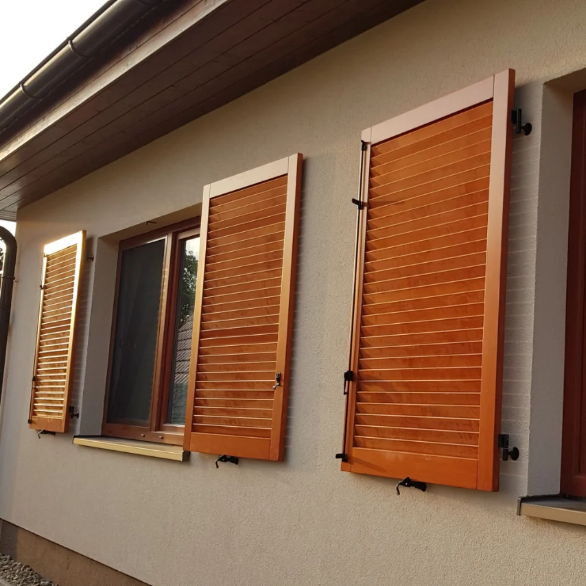 Window Privacy Wooden Shutters Dubai