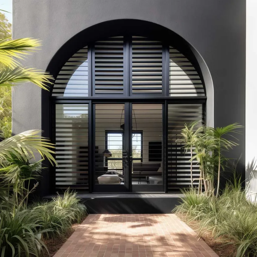 modern aluminum shutters in dubai