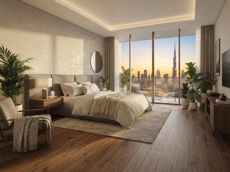 SPC flooring for bedroom dubai