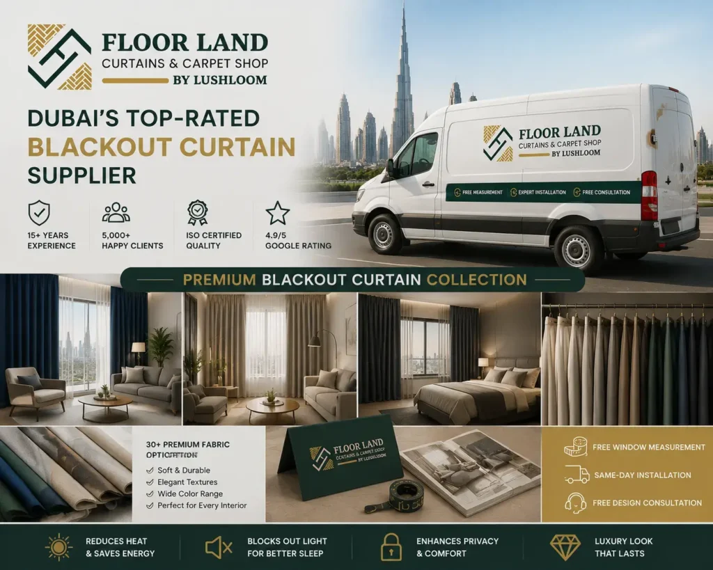Best Blackout Curtain Supplier in Dubai