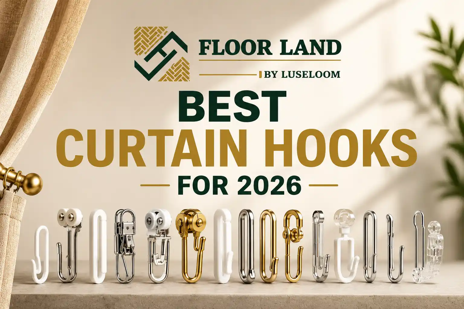 Best Curtain Hooks for 2026- Floor Land