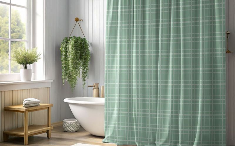 Best Shower Curtain For Walk In Shower