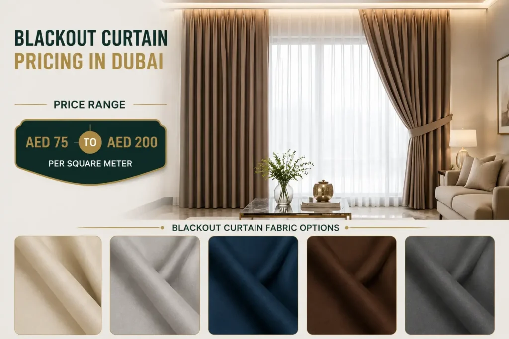 Blackout Curtains Price in Dubai