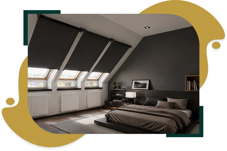 Blackout skylight shade Dubai