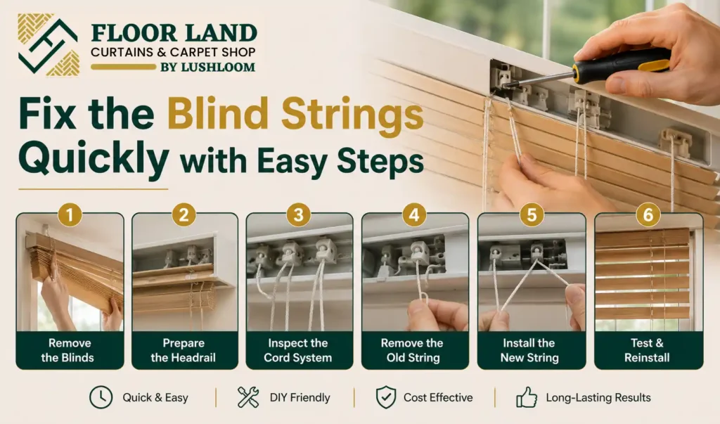Fix the Blind Strings Quickly with Easy Steps