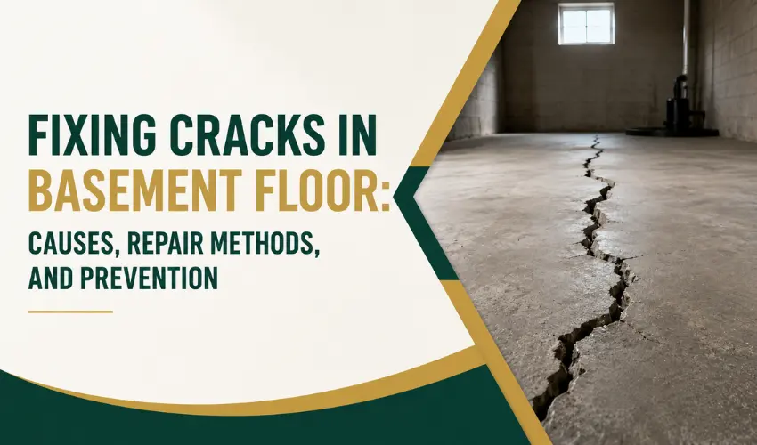 Fixing Cracks in Basement Floor_ Causes, Repair Methods, and Prevention