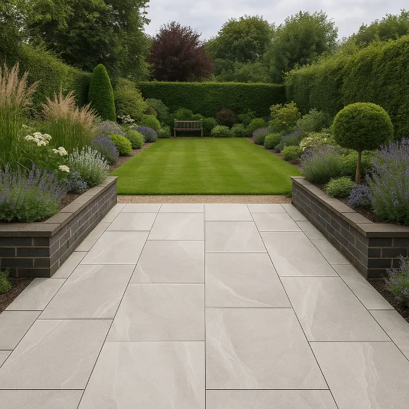 Outdoor Tile Flooring for Garden