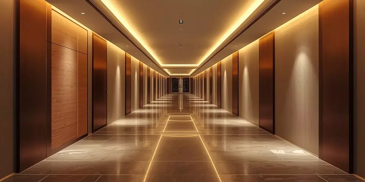 Hallway-Perimeter-Ceiling-Cove-Lighting