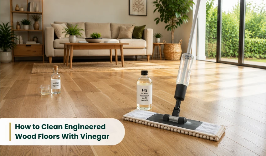How to Clean Engineered Wood Floors With Vinegar