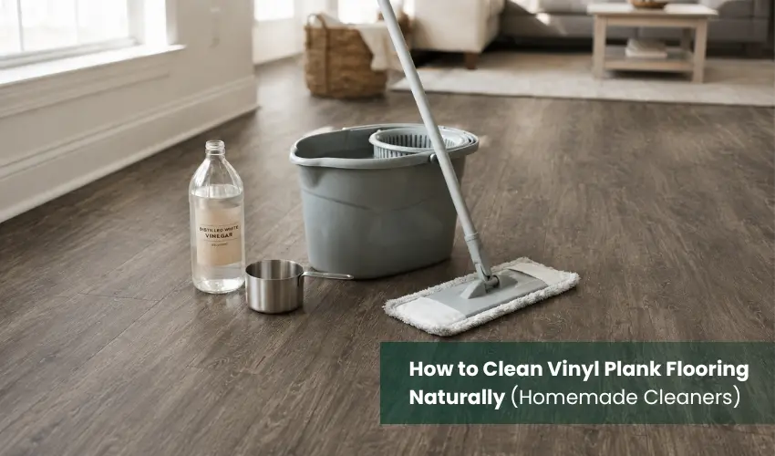 How to Clean Vinyl Plank Flooring Naturally (Homemade Cleaners)