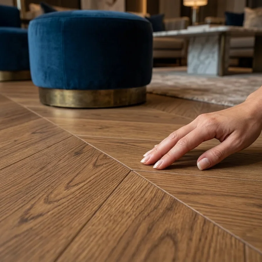 LVT Chevron Flooring