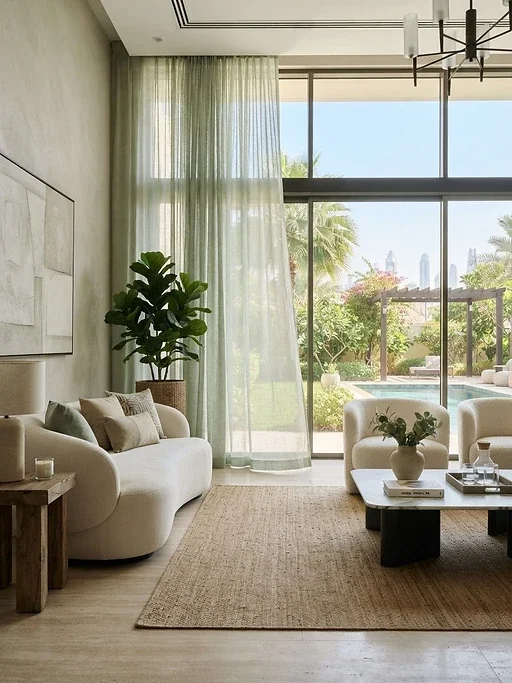 Light Green Sheer Curtain