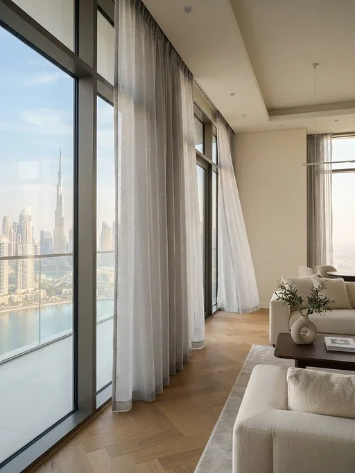 Light Grey Sheer Curtain