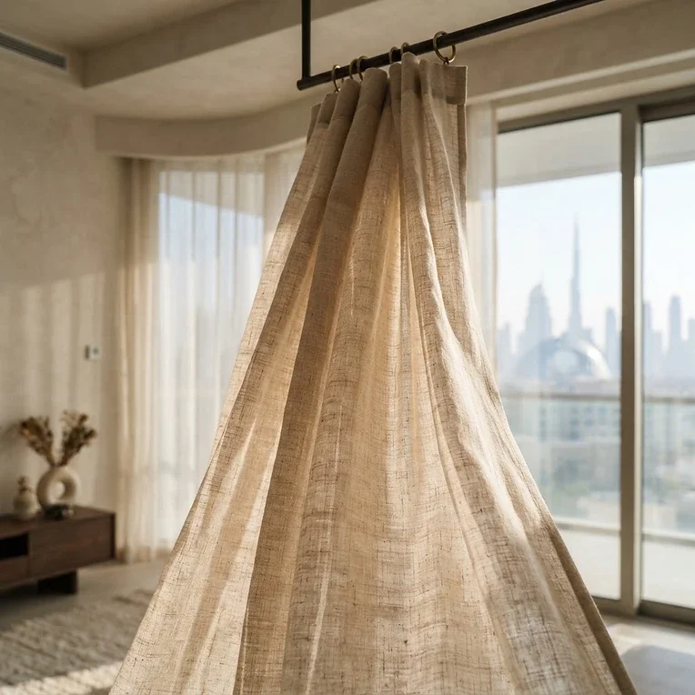 Linen Sheer Curtains