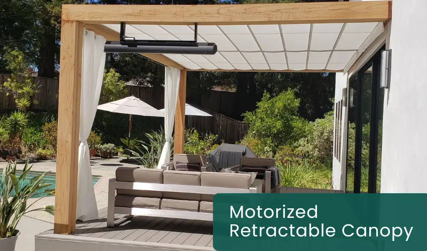 Motorized Retractable Canopy