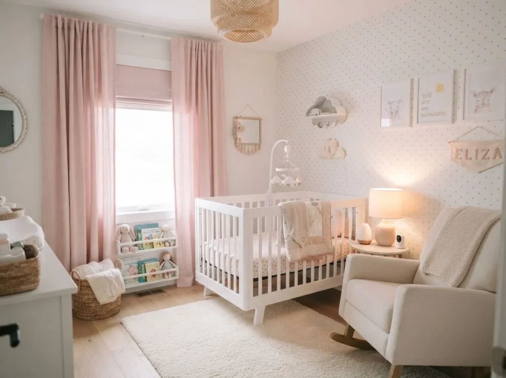 Blackout Curtain in Nursery