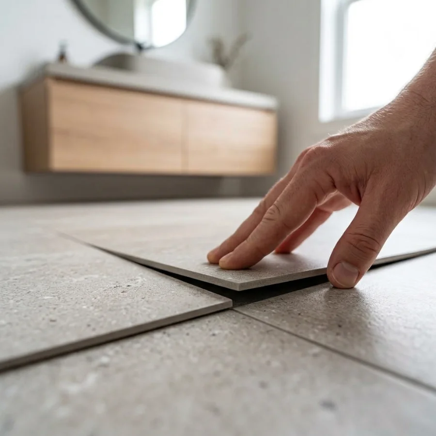 Peel & Stick LVT Tiles
