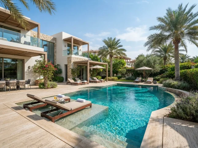Wooden Pool Deck Flooring in Dubai