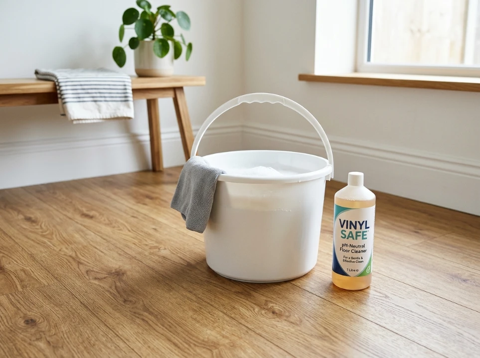Recommended cleaners to clean vinyl flooring