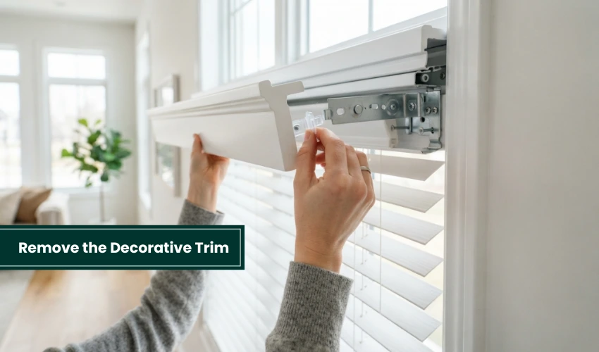 Remove the Decorative Trim