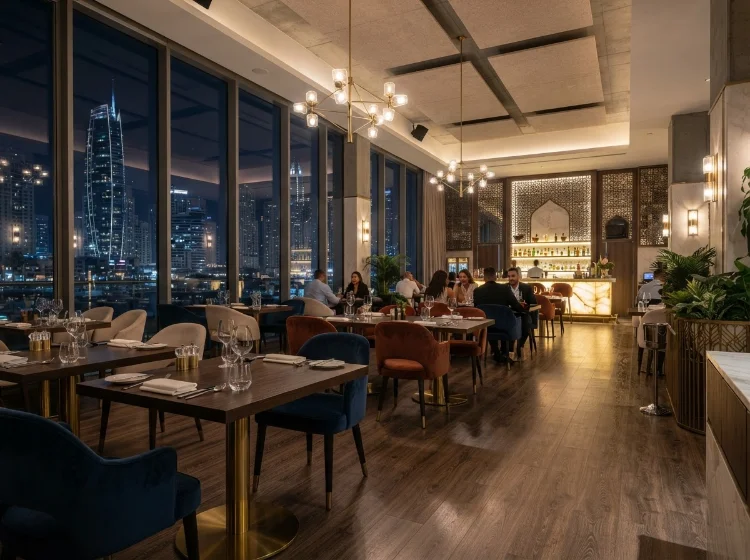 SPC flooring for restaurant dubai