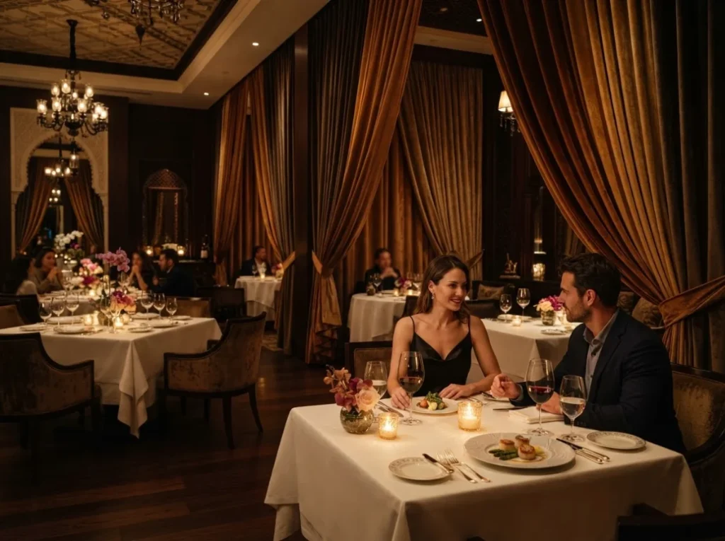 Blackout Curtain in Restaurant