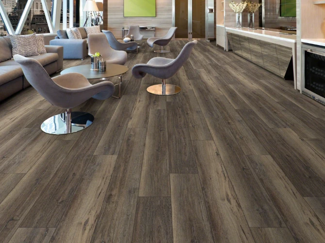 Rustic vinyl flooring