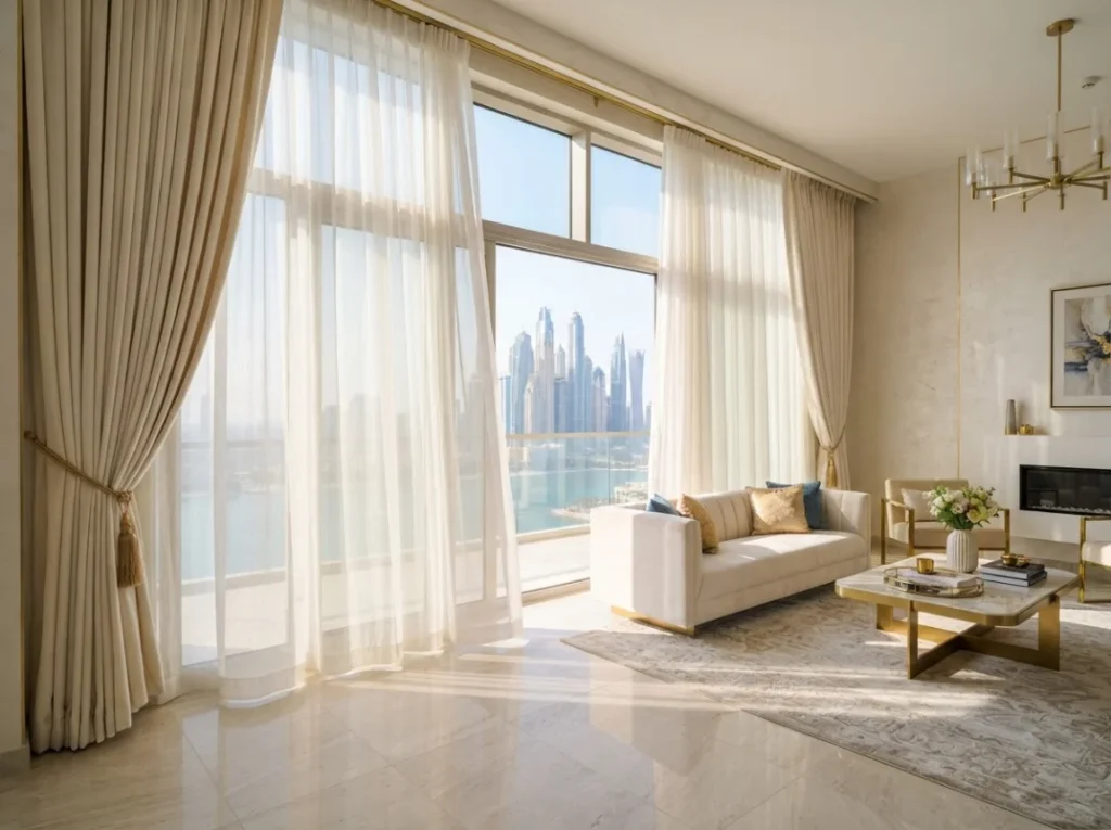 Sheer And Blackout Curtains Dubai