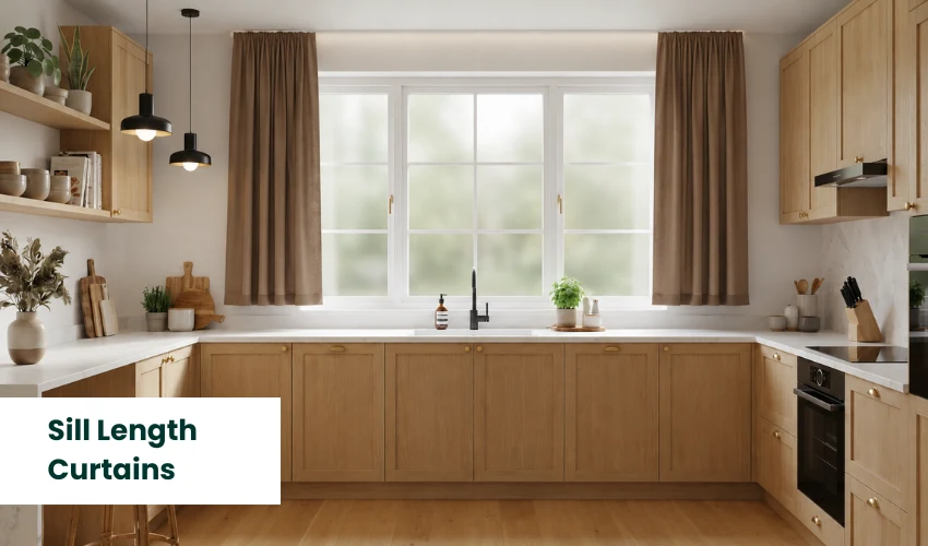 Sill Length Curtains