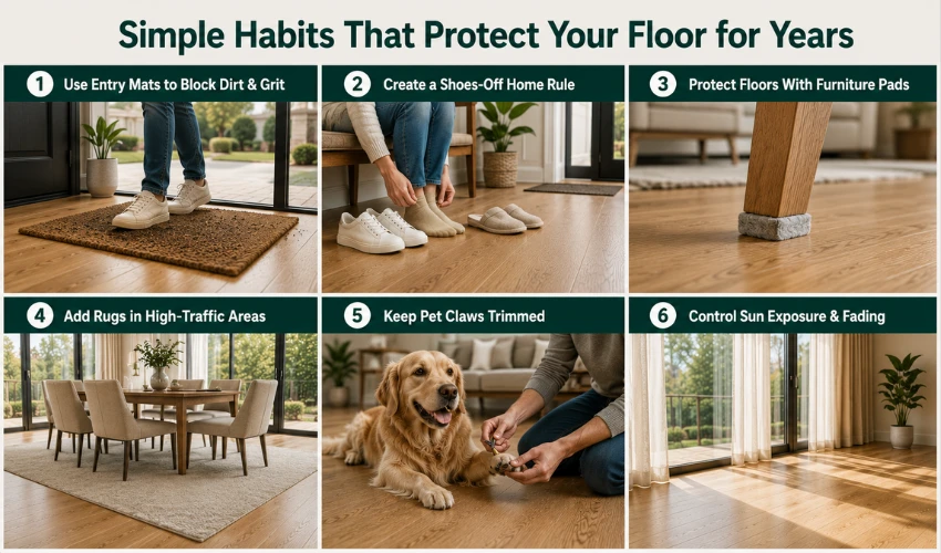 Simple Habits That Protect Your Floor for Years