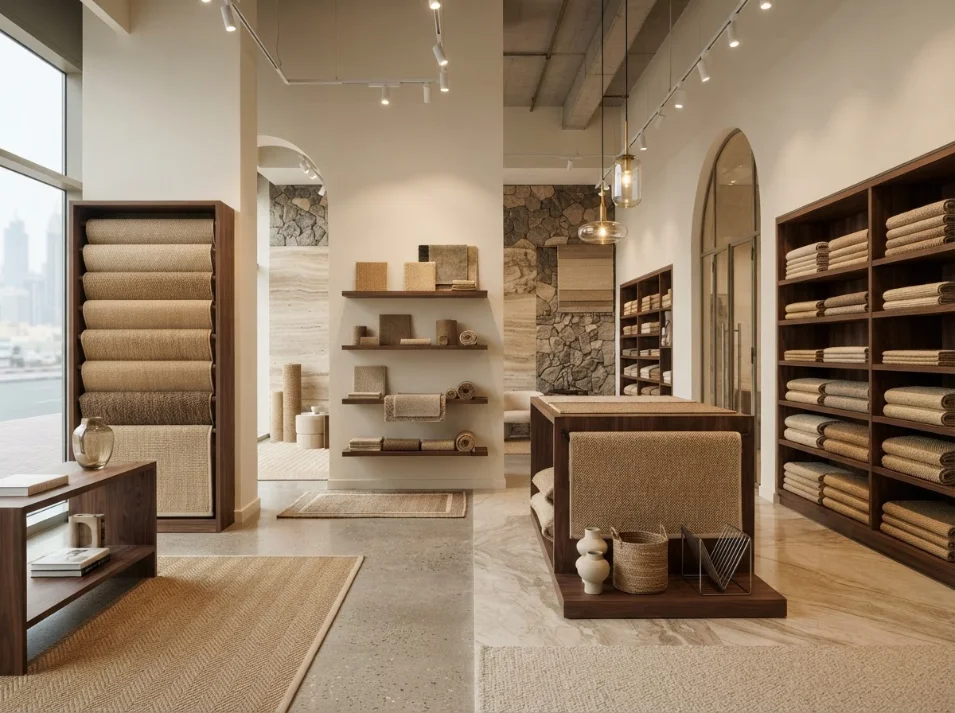 Sisal Carpets for Retail Store