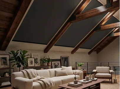 Sloped & Angled Skylight Shades