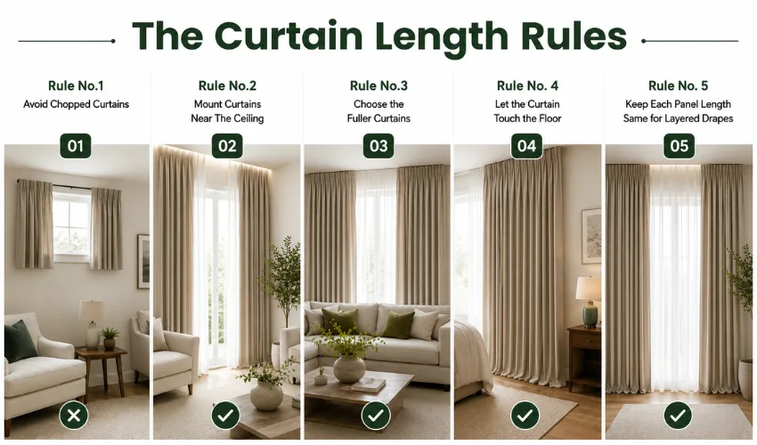 The Curtain Length Rules