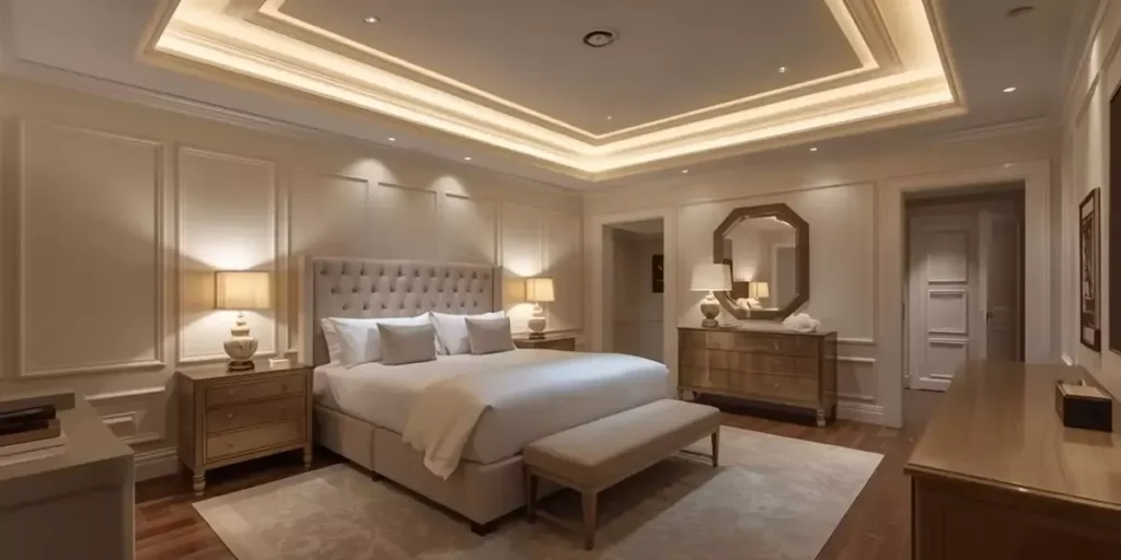 Tray-Ceiling-Cove-Lighting-With-Warm-White-LEDs