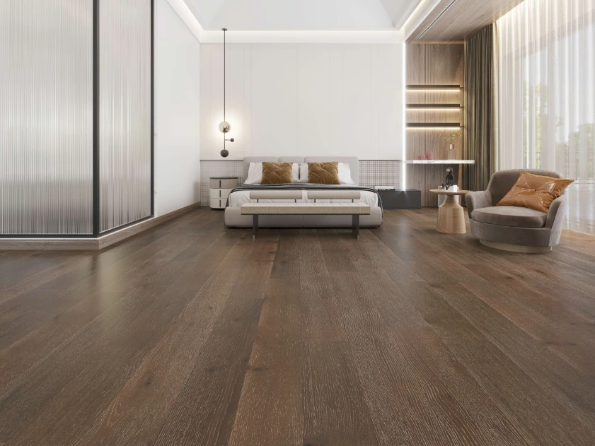 Walnut vinyl flooring
