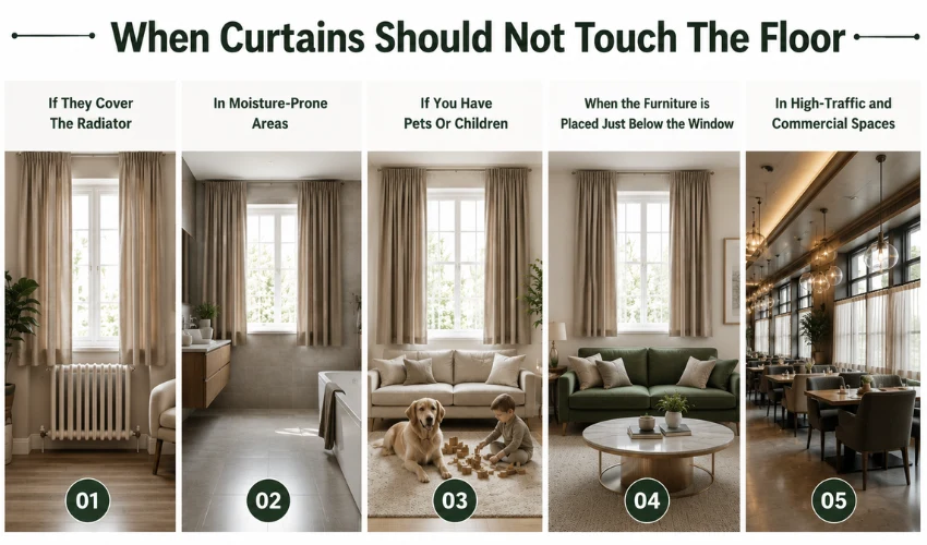When Curtains Should Not Touch The Floor