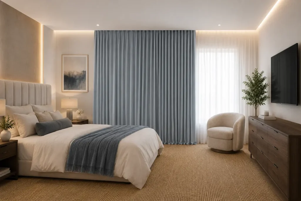Custom Curtains Dubai Made-to-Measure Curtain Installation