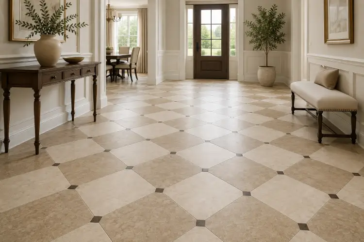 Diamond tile Pattern