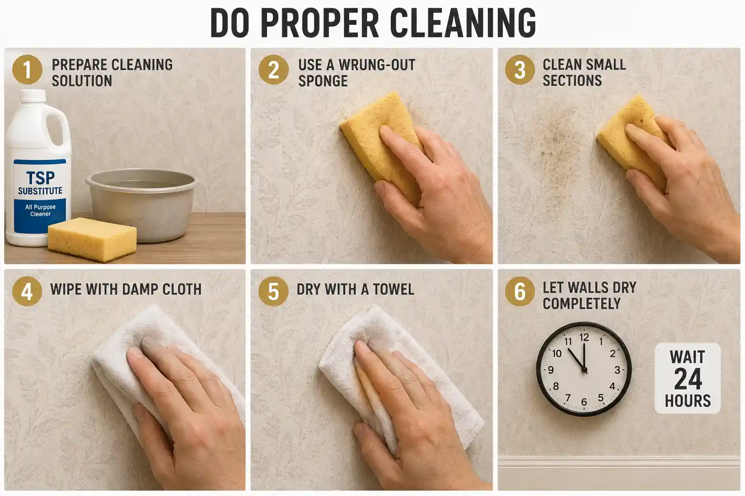 Do Proper Cleaning