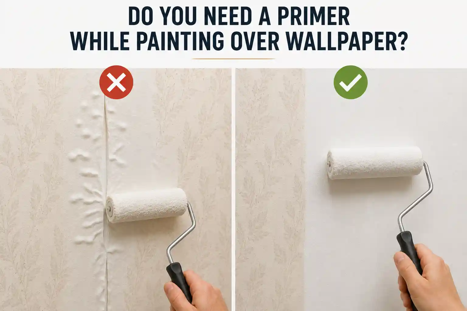 Do You Need a Primer While Painting Over Wallpaper