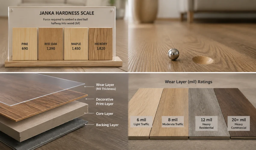 Durability and Lifespan Compared of Different Flooring Materials