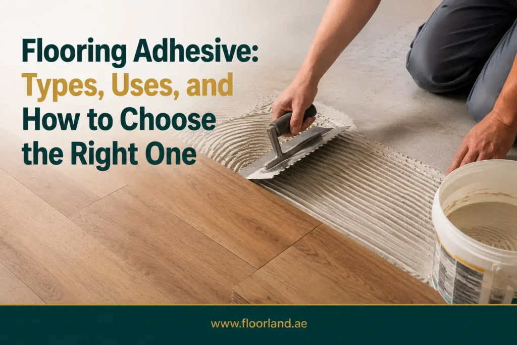 Flooring Adhesive Types, Uses, and How to Choose the Right One