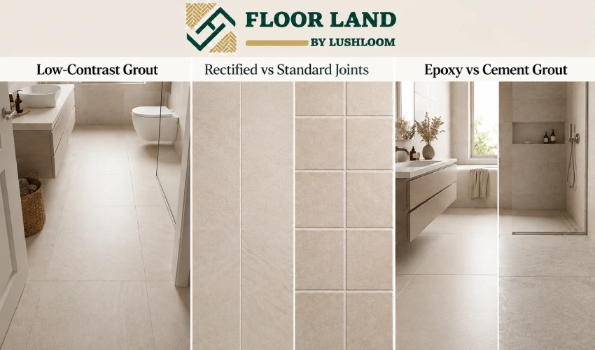 Grout Color and Width - Floor Land